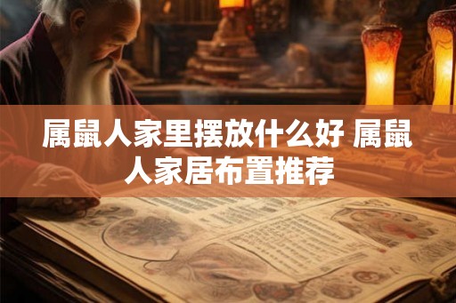 属鼠人家里摆放什么好 属鼠人家居布置推荐