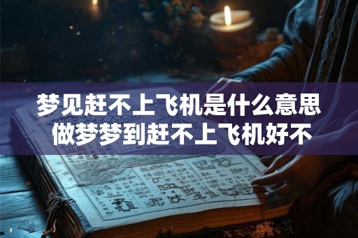 梦见赶不上飞机是什么意思 做梦梦到赶不上飞机好不好