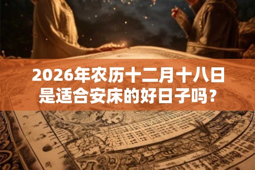 2026年农历十二月十八日是适合安床的好日子吗? 2026年农历十二月十八日是适合安床的好日子吗?