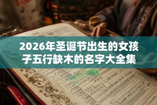 2026年圣诞节出生的女孩子五行缺木的名字大全集