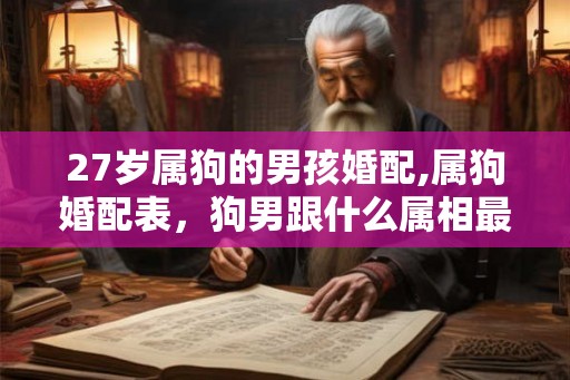 27岁属狗的男孩婚配,属狗婚配表，狗男跟什么属相最配