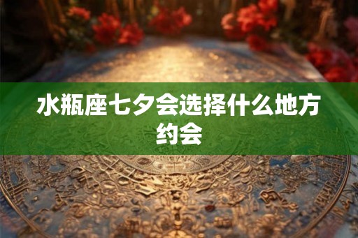 水瓶座七夕会选择什么地方约会 水瓶座七夕会选择什么地方约会