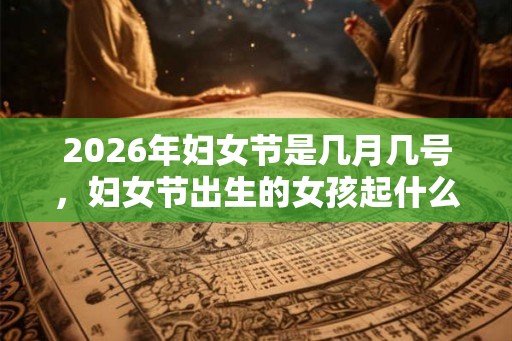 2026年妇女节是几月几号,妇女节出生的女孩起什么名字合适 2026年妇女节是几月几号,妇女节出生的女孩起什么名字合适
