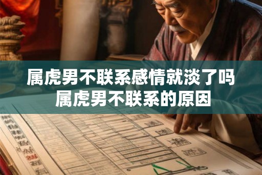 属虎男不联系感情就淡了吗 属虎男不联系的原因