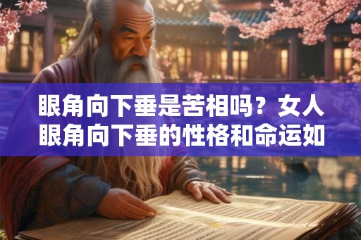 眼角向下垂是苦相吗?女人眼角向下垂的性格和命运如何? 眼角向下垂是苦相吗?女人眼角向下垂的性格和命运如何?