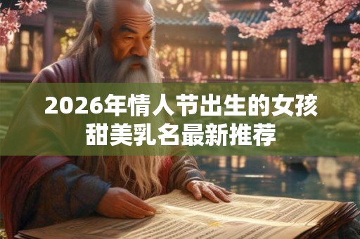 2026年情人节出生的女孩甜美乳名最新推荐