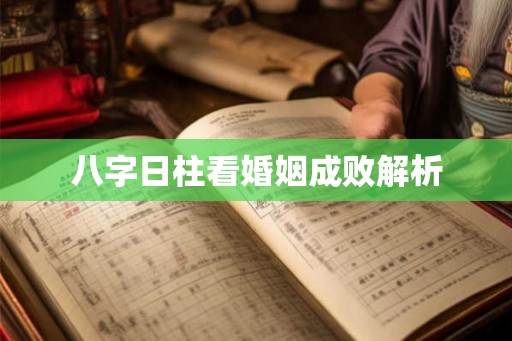 八字日柱看婚姻成败解析 八字日柱看婚姻成败解析