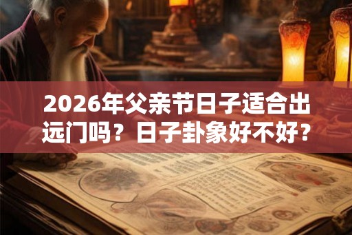 2026年父亲节日子适合出远门吗？日子卦象好不好？