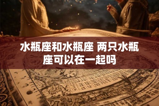 水瓶座和水瓶座 两只水瓶座可以在一起吗