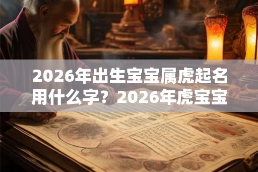 2026年出生宝宝属虎起名用什么字?2026年虎宝宝起名大全! 2026年出生宝宝属虎起名用什么字?2026年虎宝宝起名大全!
