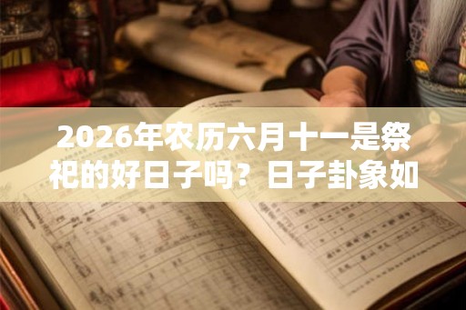 2026年农历六月十一是祭祀的好日子吗？日子卦象如何？