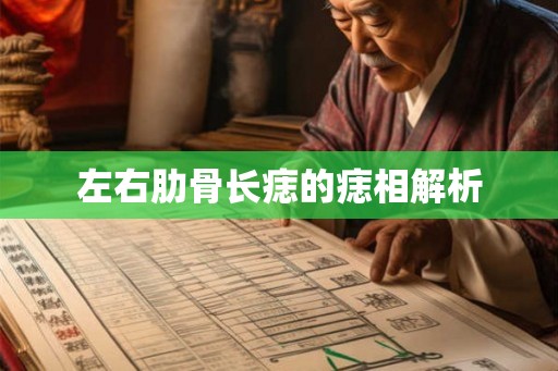 左右肋骨长痣的痣相解析