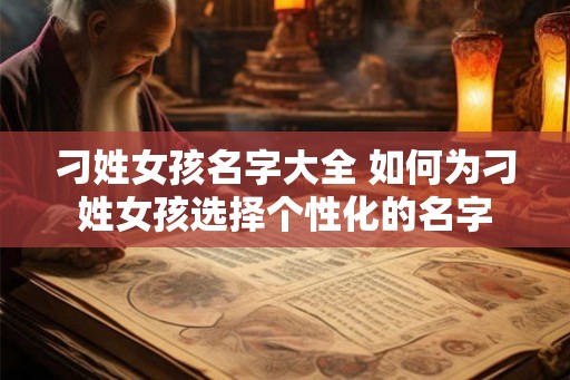 刁姓女孩名字大全 如何为刁姓女孩选择个性化的名字