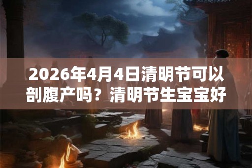 2026年4月4日清明节可以剖腹产吗？清明节生宝宝好不好？
