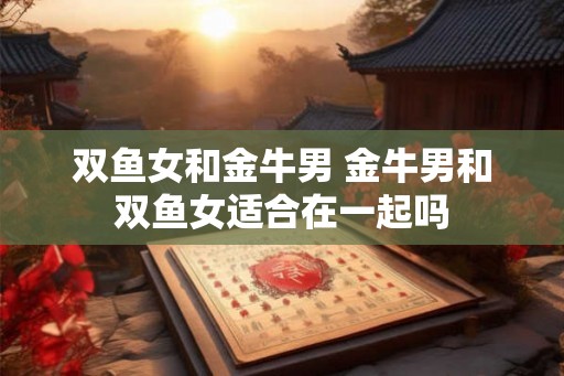 双鱼女和金牛男 金牛男和双鱼女适合在一起吗