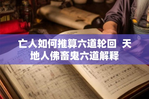 亡人如何推算六道轮回 天地人佛畜鬼六道解释 亡人如何推算六道轮回 天地人佛畜鬼六道解释