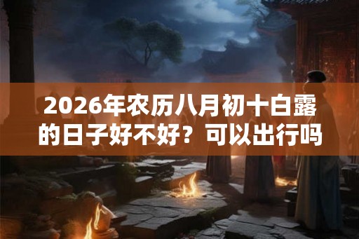 2026年农历八月初十白露的日子好不好？可以出行吗？