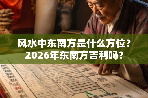 风水中东南方是什么方位？2026年东南方吉利吗？