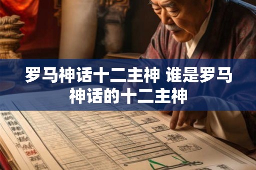 罗马神话十二主神 谁是罗马神话的十二主神