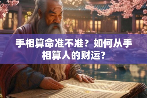 手相算命准不准?如何从手相算人的财运? 手相算命准不准?如何从手相算人的财运?