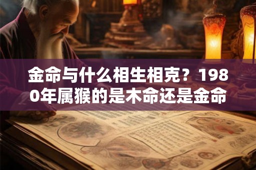 金命与什么相生相克？1980年属猴的是木命还是金命？