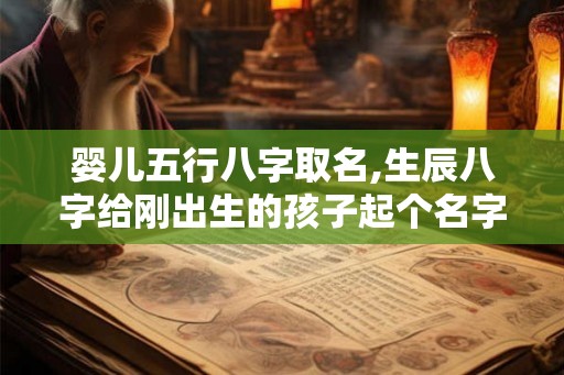 婴儿五行八字取名,生辰八字给刚出生的孩子起个名字