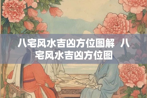 八宅风水吉凶方位图解  八宅风水吉凶方位图