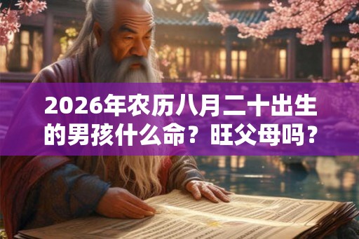 2026年农历八月二十出生的男孩什么命？旺父母吗？