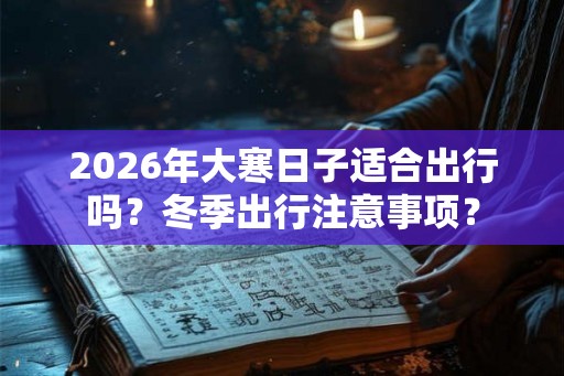 2026年大寒日子适合出行吗？冬季出行注意事项？