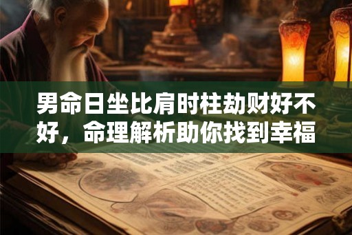 男命日坐比肩时柱劫财好不好，命理解析助你找到幸福婚姻