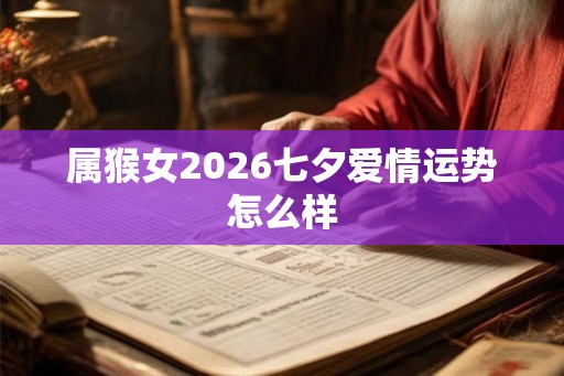 属猴女2026七夕爱情运势怎么样