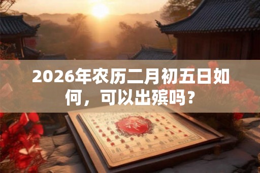 2026年农历二月初五日如何，可以出殡吗？