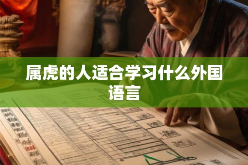属虎的人适合学习什么外国语言