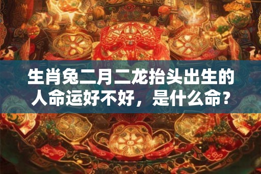 生肖兔二月二龙抬头出生的人命运好不好，是什么命？