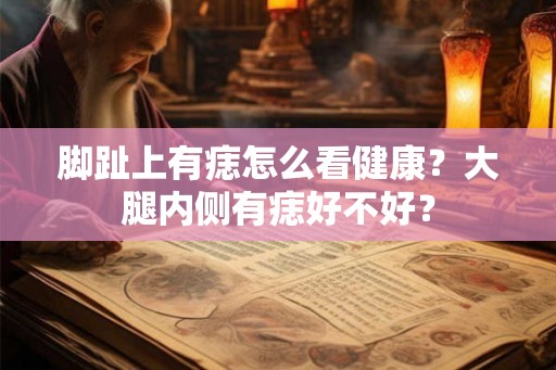 脚趾上有痣怎么看健康？大腿内侧有痣好不好？