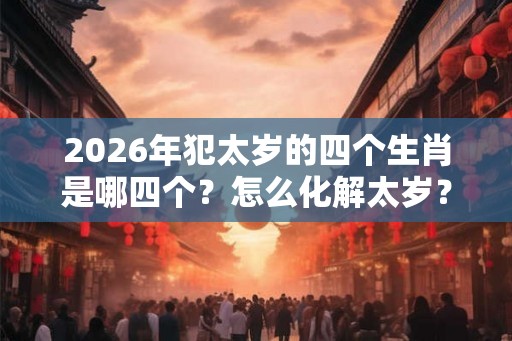 2026年犯太岁的四个生肖是哪四个?怎么化解太岁? 2026年犯太岁的四个生肖是哪四个?怎么化解太岁?