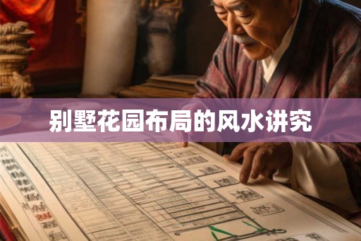 别墅花园布局的风水讲究 别墅花园布局的风水讲究