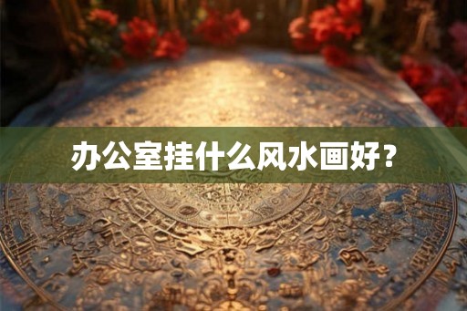 办公室挂什么风水画好? 办公室挂什么风水画好?