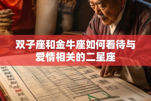双子座和金牛座如何看待与爱情相关的二星座