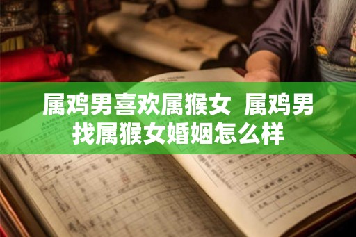 属鸡男喜欢属猴女 属鸡男找属猴女婚姻怎么样 属鸡男喜欢属猴女 属鸡男找属猴女婚姻怎么样