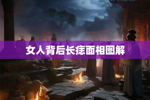 女人背后长痣面相图解