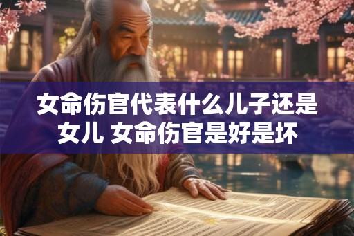 女命伤官代表什么儿子还是女儿 女命伤官是好是坏