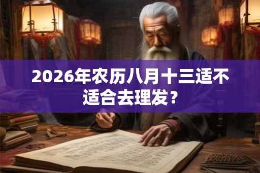 2026年农历八月十三适不适合去理发? 2026年农历八月十三适不适合去理发?