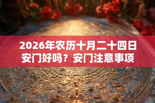 2026年农历十月二十四日安门好吗？安门注意事项