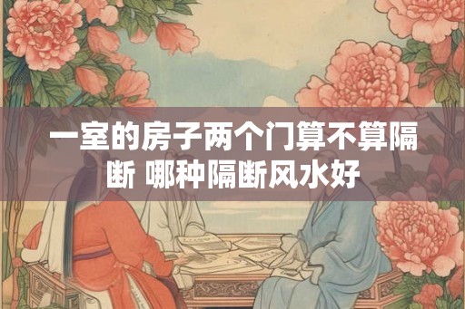 一室的房子两个门算不算隔断 哪种隔断风水好