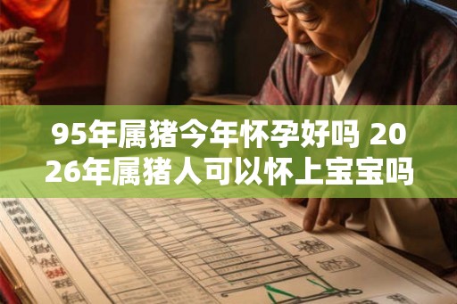 95年属猪今年怀孕好吗 2026年属猪人可以怀上宝宝吗