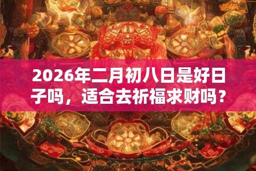 2026年二月初八日是好日子吗，适合去祈福求财吗？