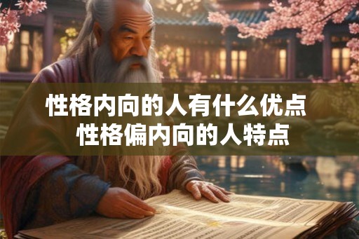 性格内向的人有什么优点 性格偏内向的人特点 性格内向的人有什么优点 性格偏内向的人特点