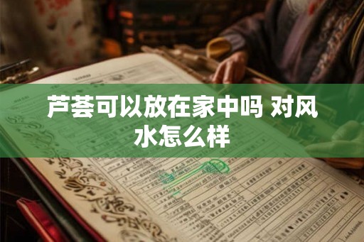 芦荟可以放在家中吗 对风水怎么样