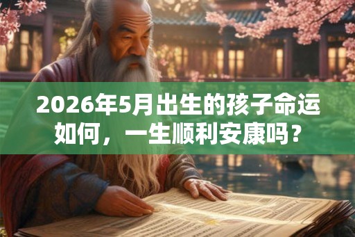 2026年5月出生的孩子命运如何，一生顺利安康吗？